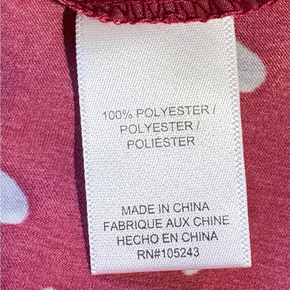 NWT BOBEAU SLEEPWEAR Red Heart Sleep Dress Womens Sz Medium🧡 - Picture 8 of 9